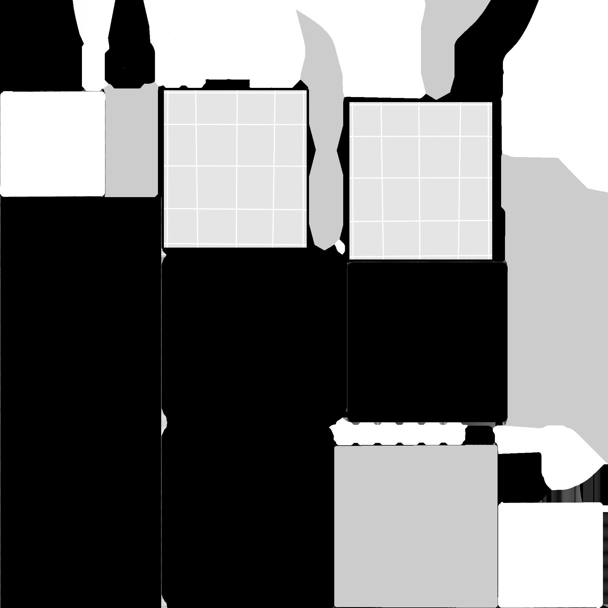 Satellite E01 Black Green - SciFi Space Design Low-poly 3D model_22