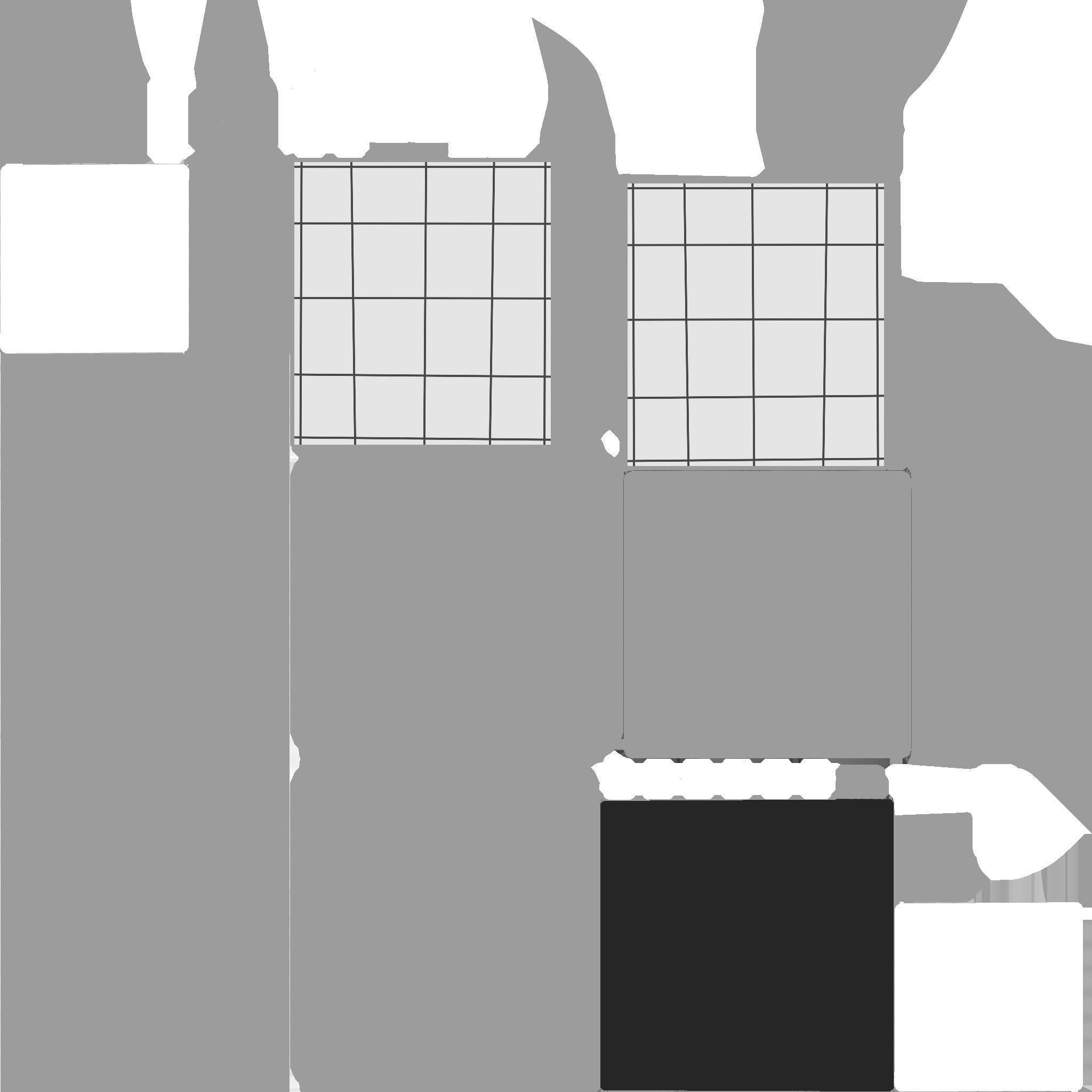 Satellite E02 Gold - SciFi Space Design Low-poly 3D model_21