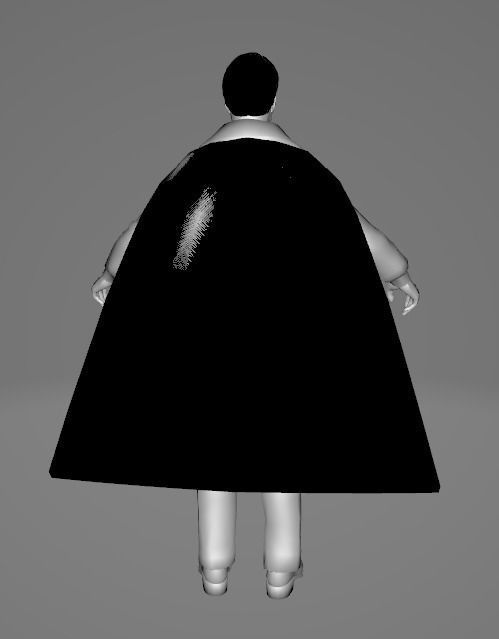 STAR WARS Lando Calrissian - Low Poly Game Battlefield FBX MODEL Low-poly 3D model_10