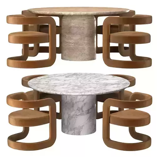 CUPOLA TABLE ALTON DINING CHAIR