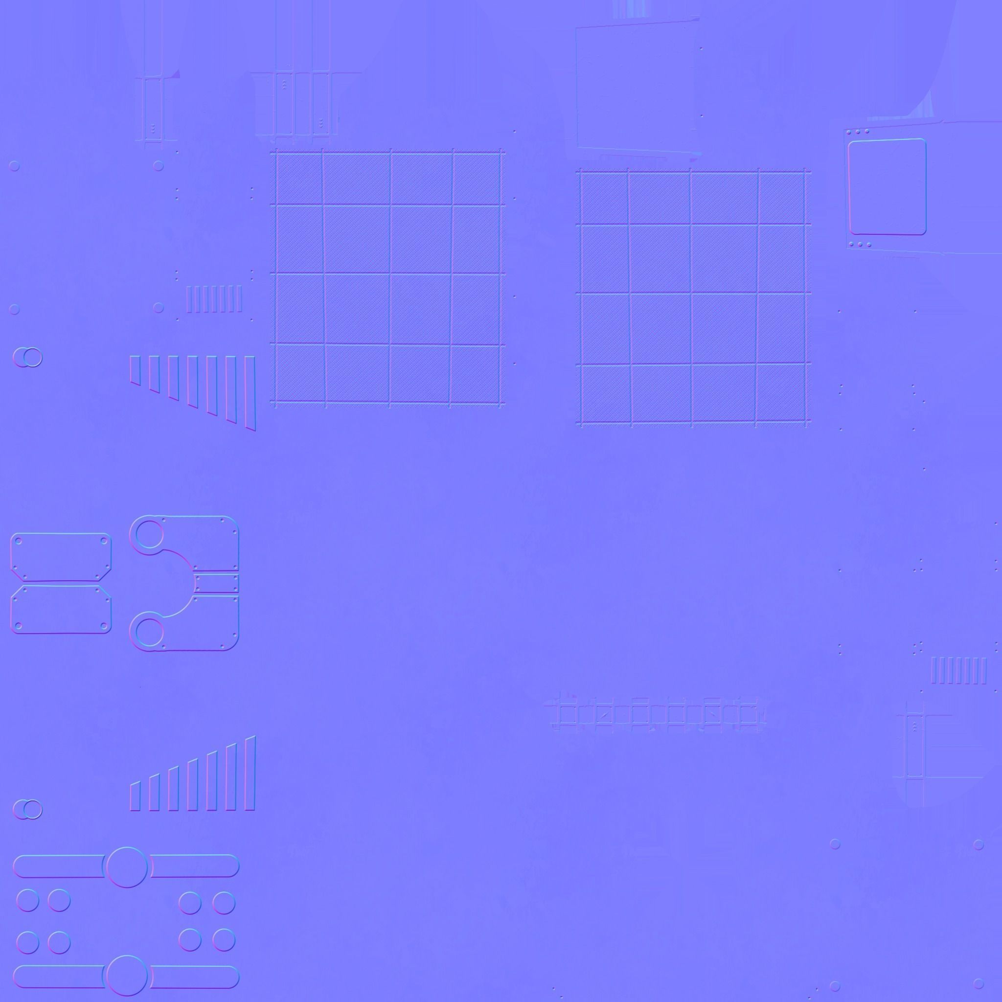 Satellite E06 Steel Black - SciFi Space Design Low-poly 3D model_22