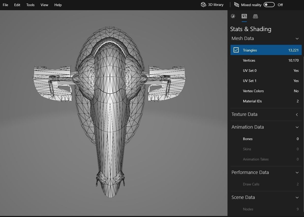 STAR WARS Boba Fett Slave 1 Ship Low Poly Game FBX MODEL Low-poly 3D model_11