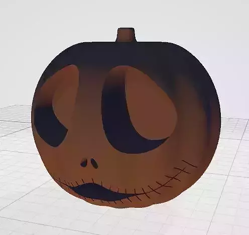 Calabaza pesadilla antes de navide 3D print model
