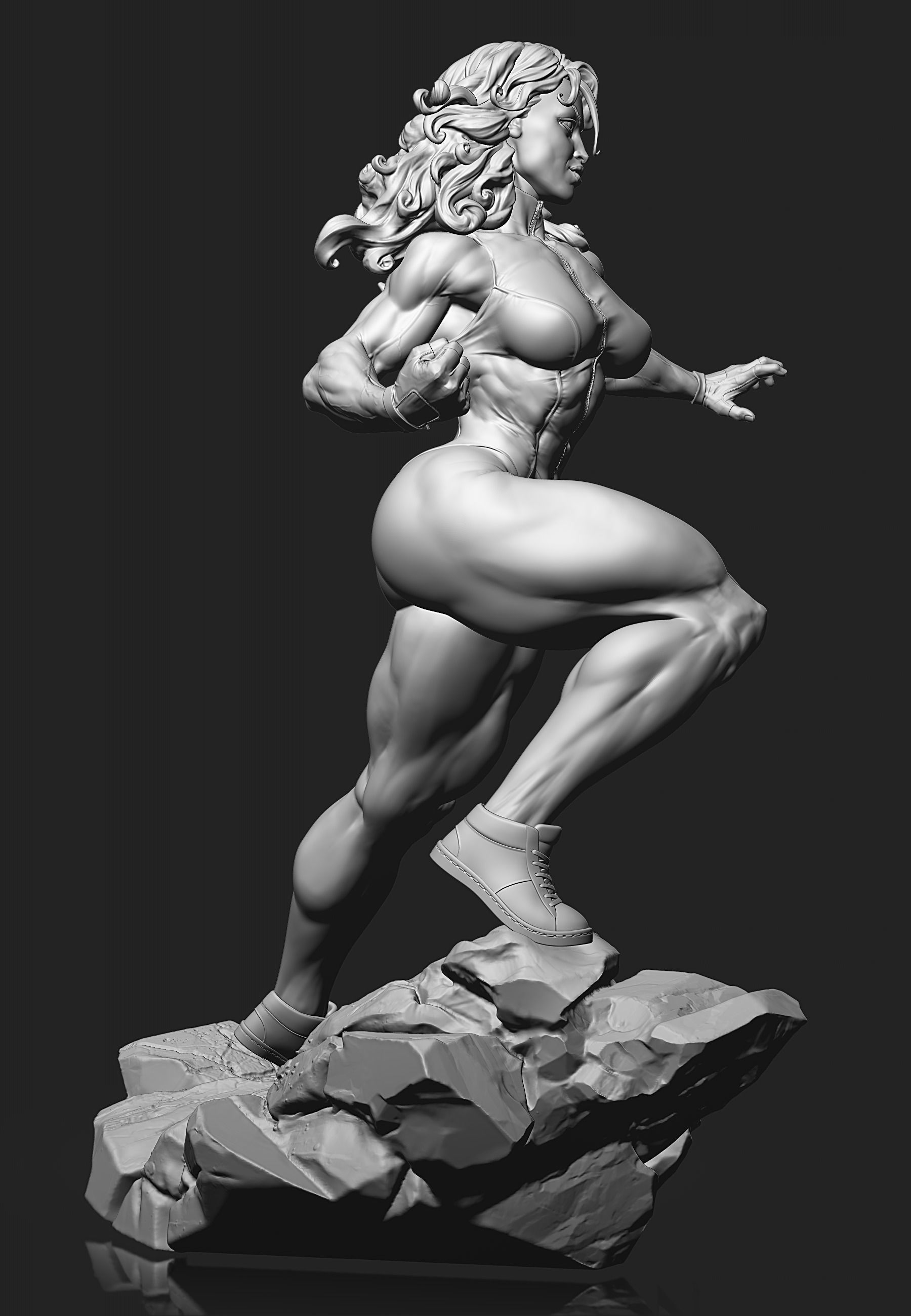 She Hulk with NSFW  3D print model_7