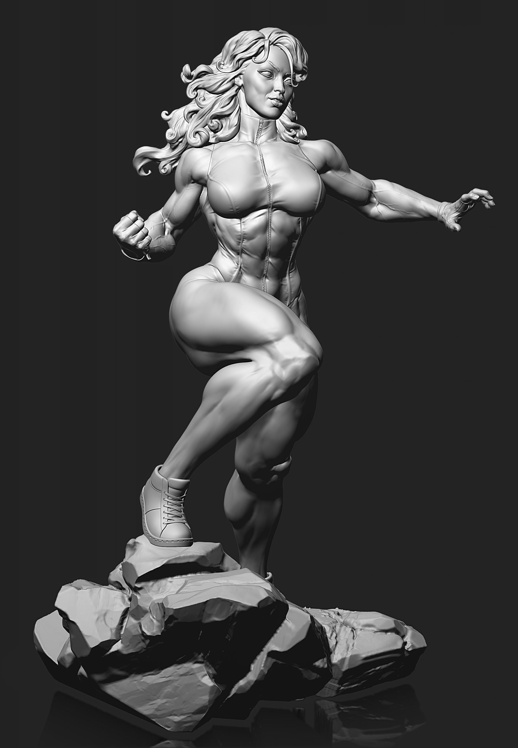 She Hulk with NSFW  3D print model_6