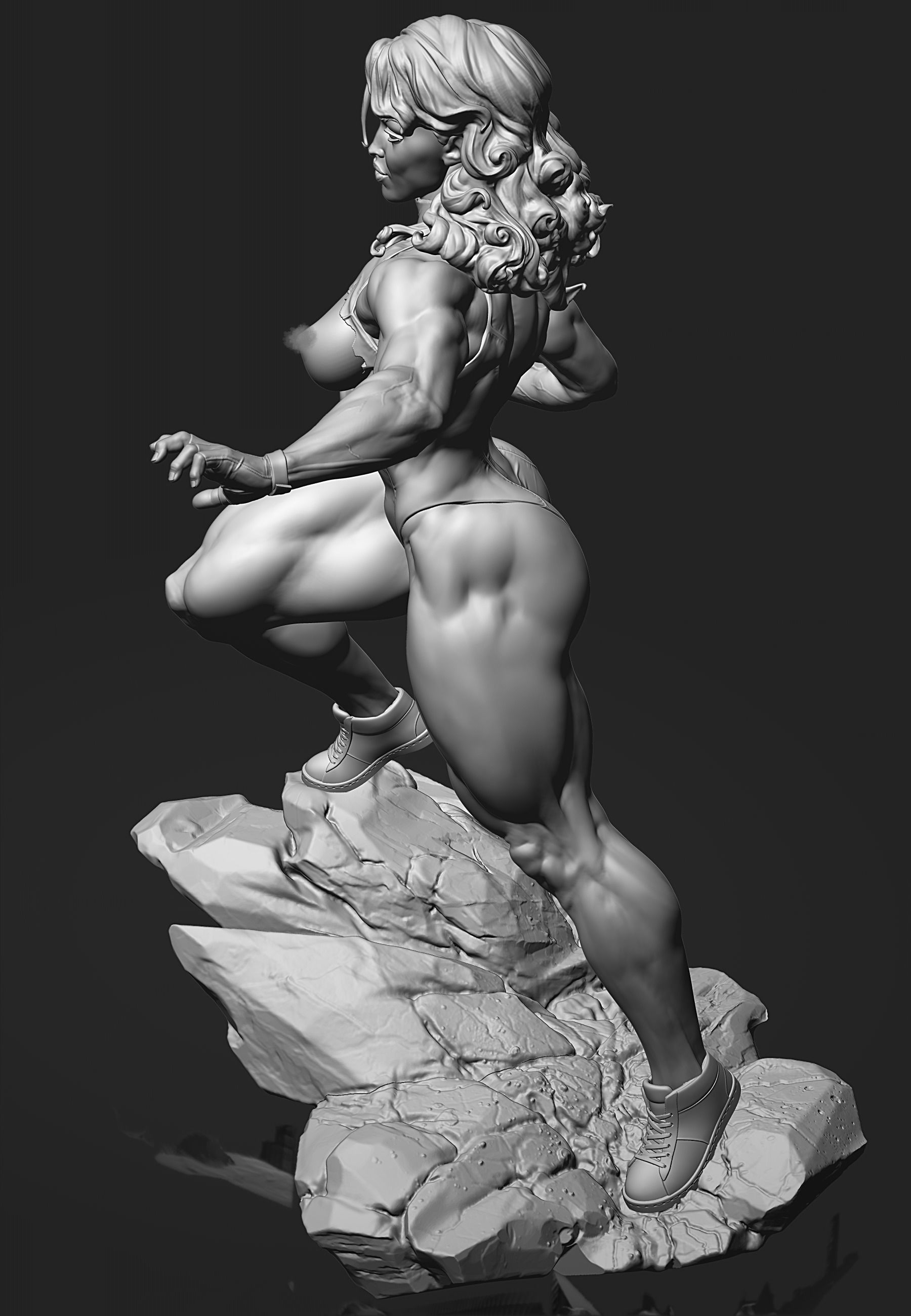 She Hulk with NSFW  3D print model_16