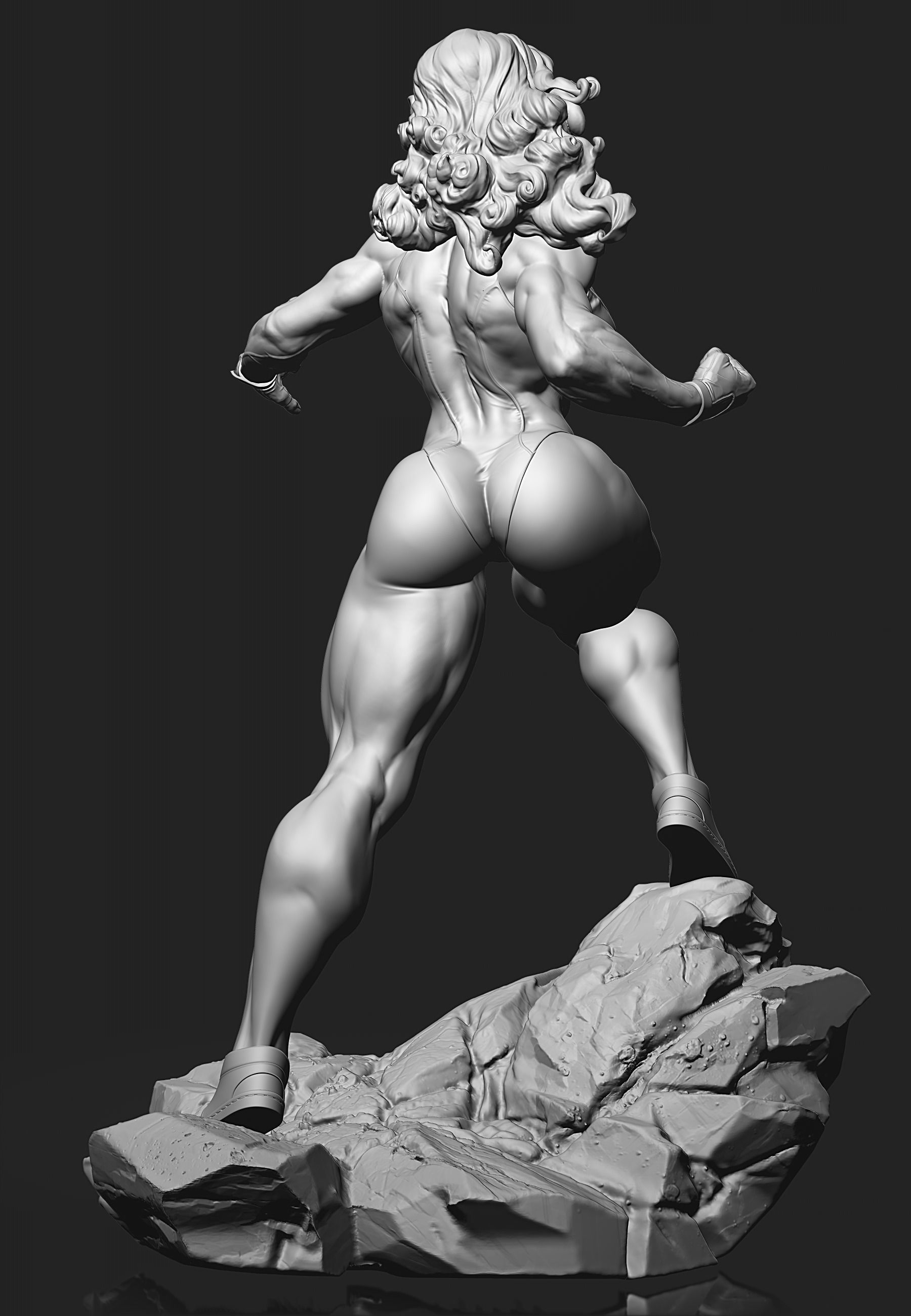 She Hulk with NSFW  3D print model_9