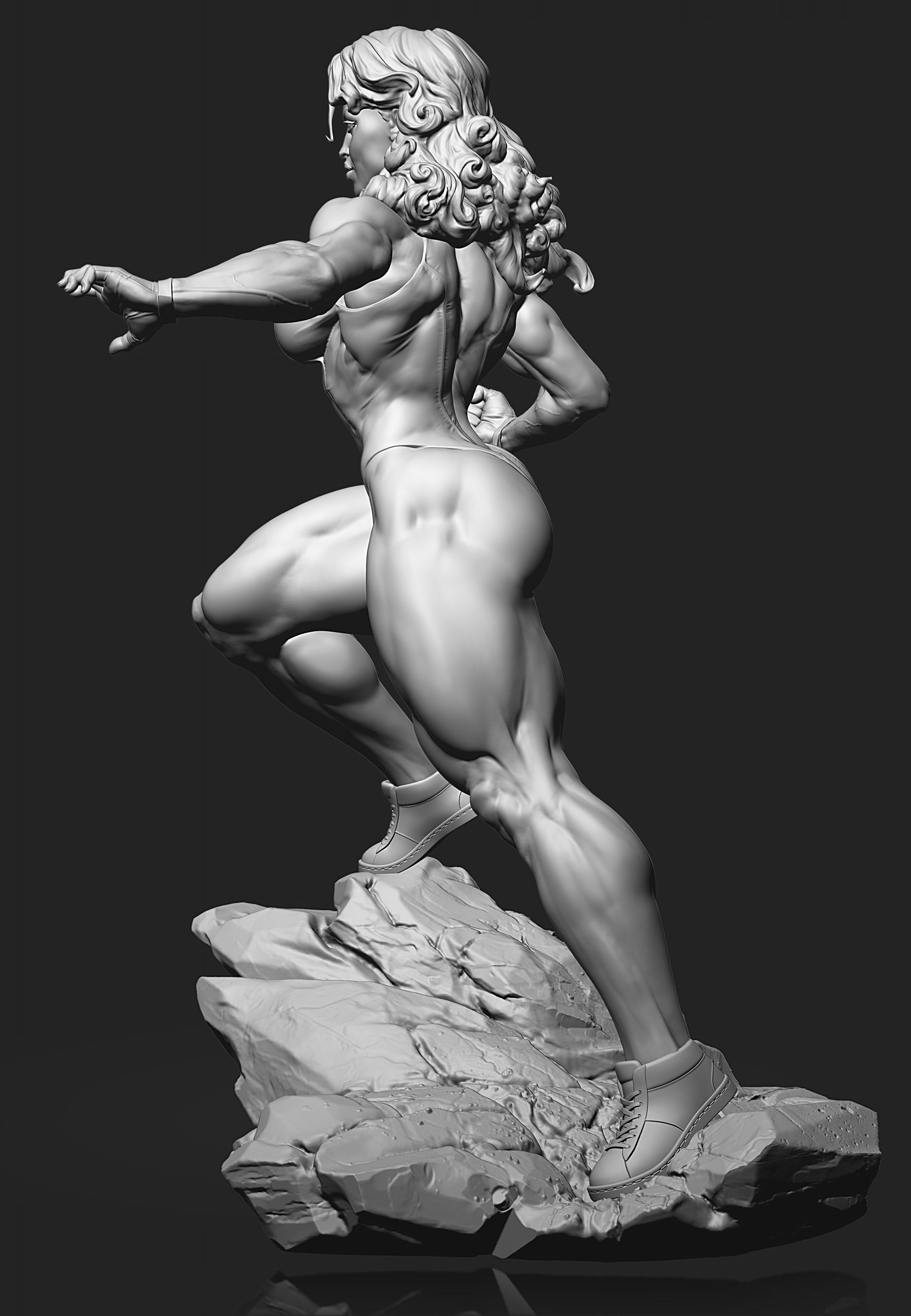 She Hulk with NSFW  3D print model_11
