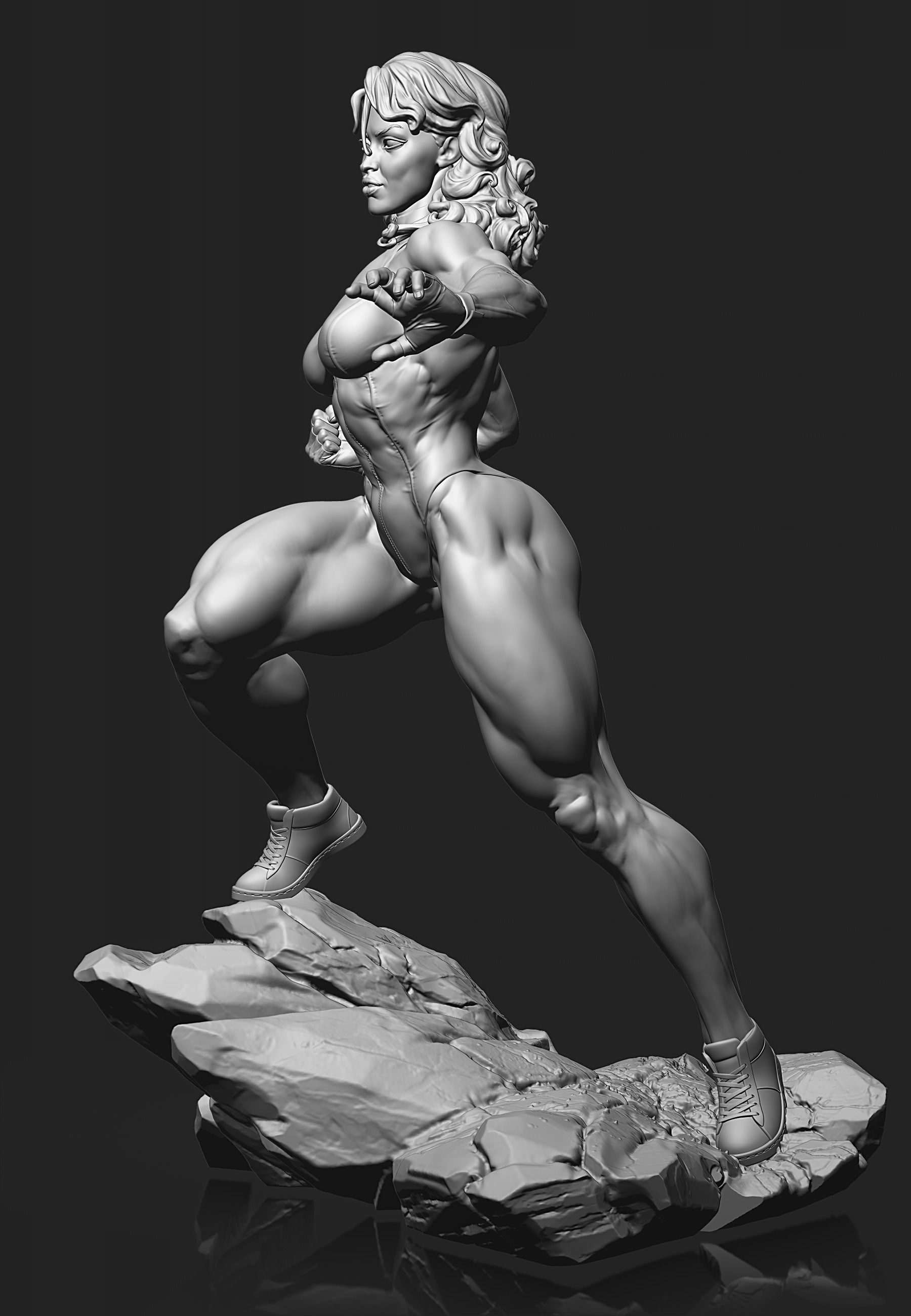 She Hulk with NSFW  3D print model_12