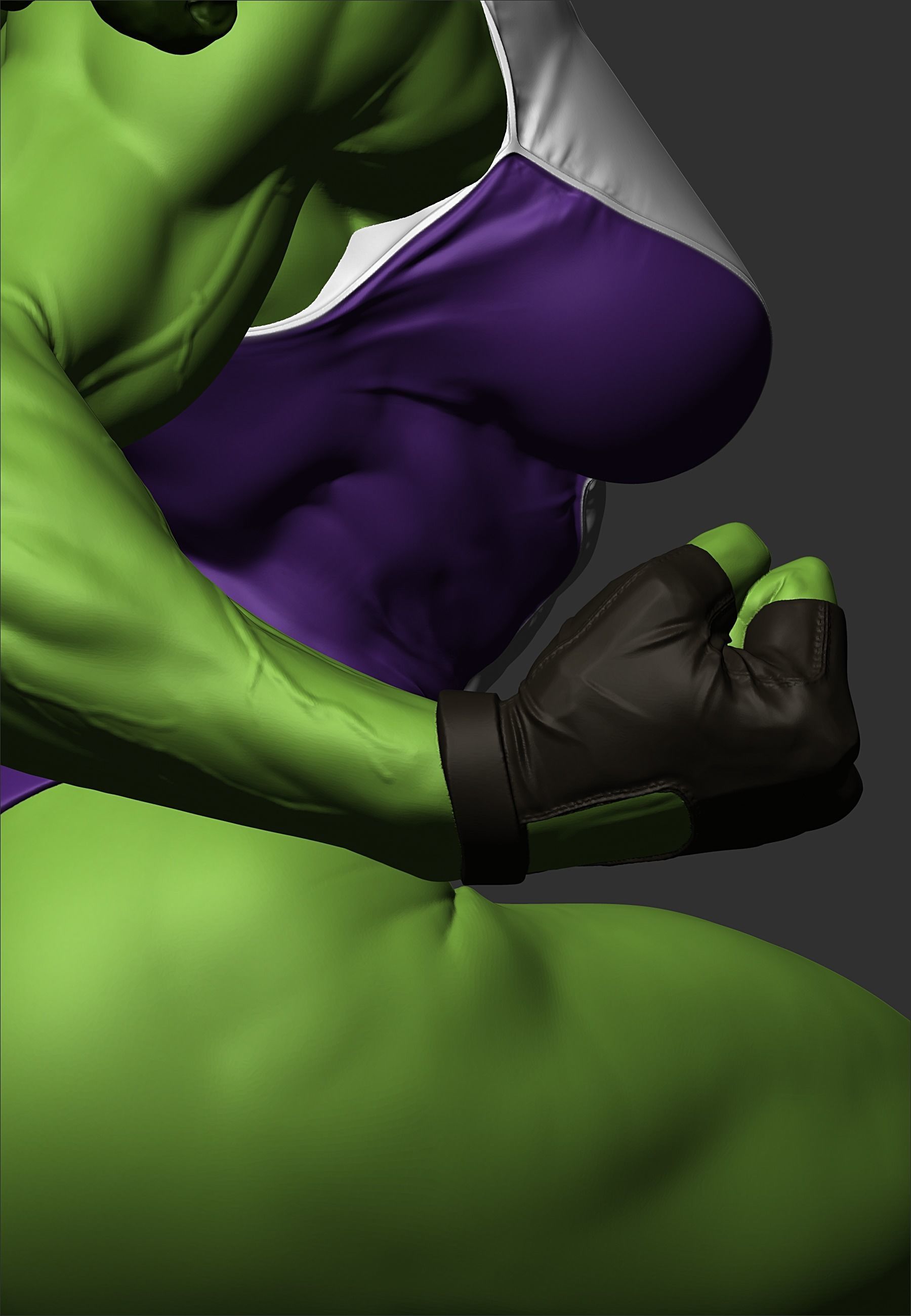 She Hulk with NSFW  3D print model_20