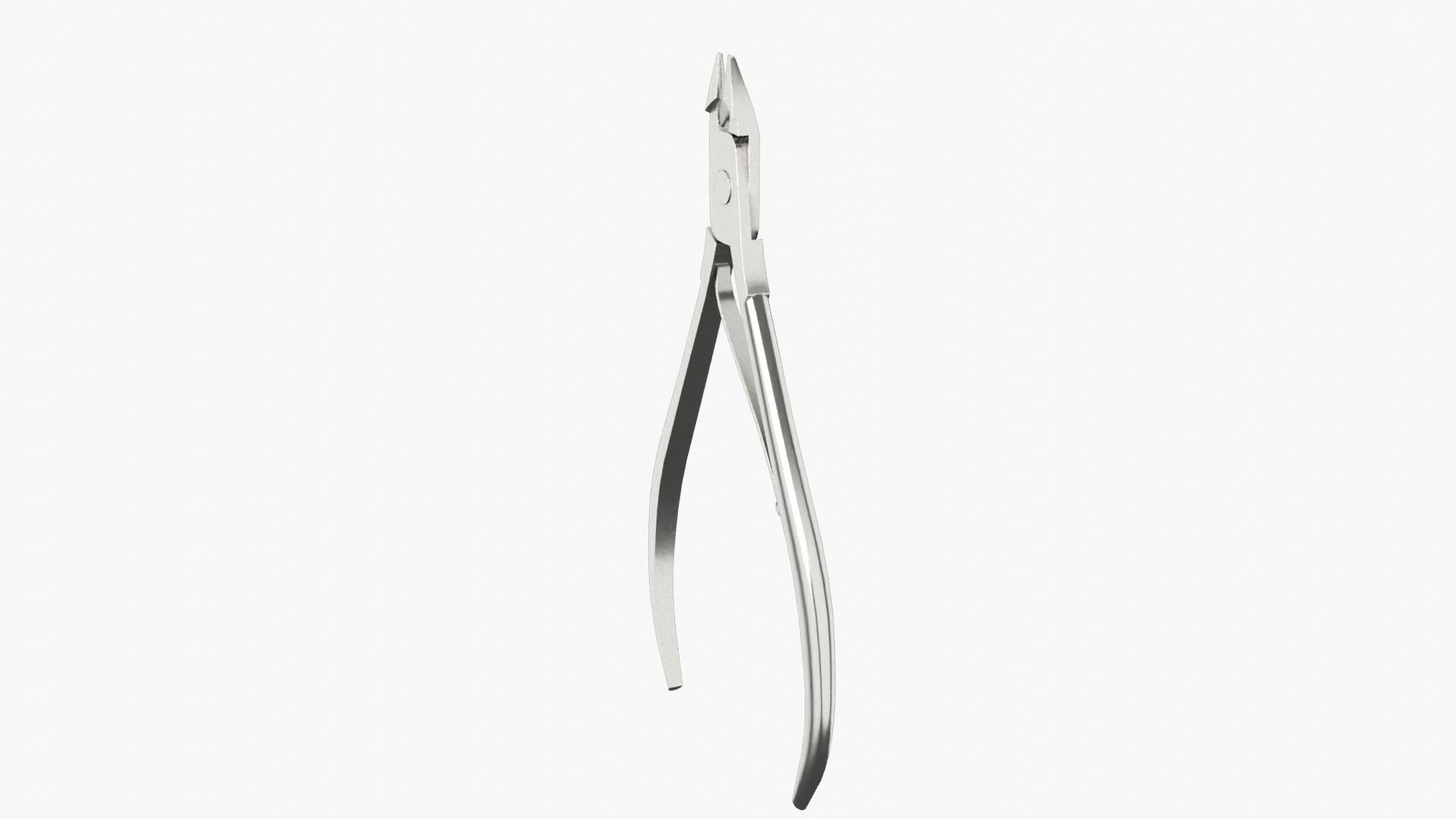 Cuticle Nipper Low-poly 3D model_4