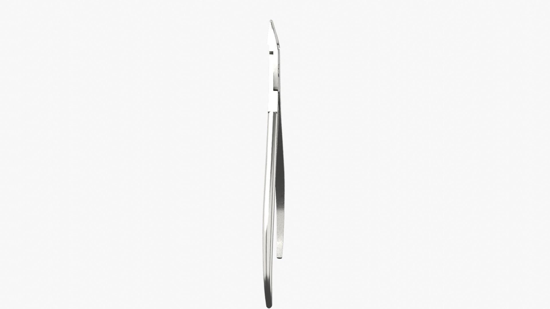 Cuticle Nipper Low-poly 3D model_5