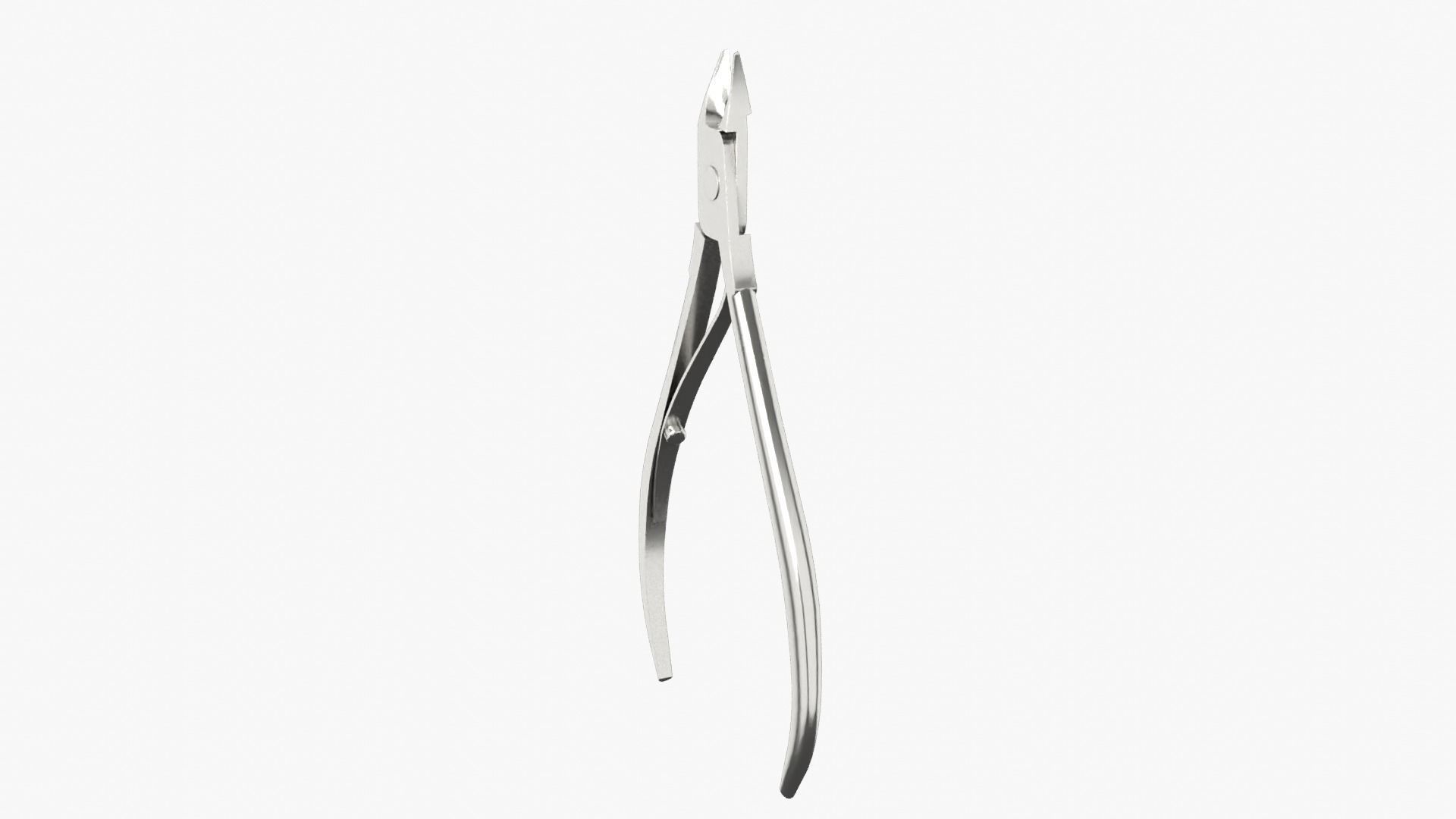Cuticle Nipper Low-poly 3D model_10