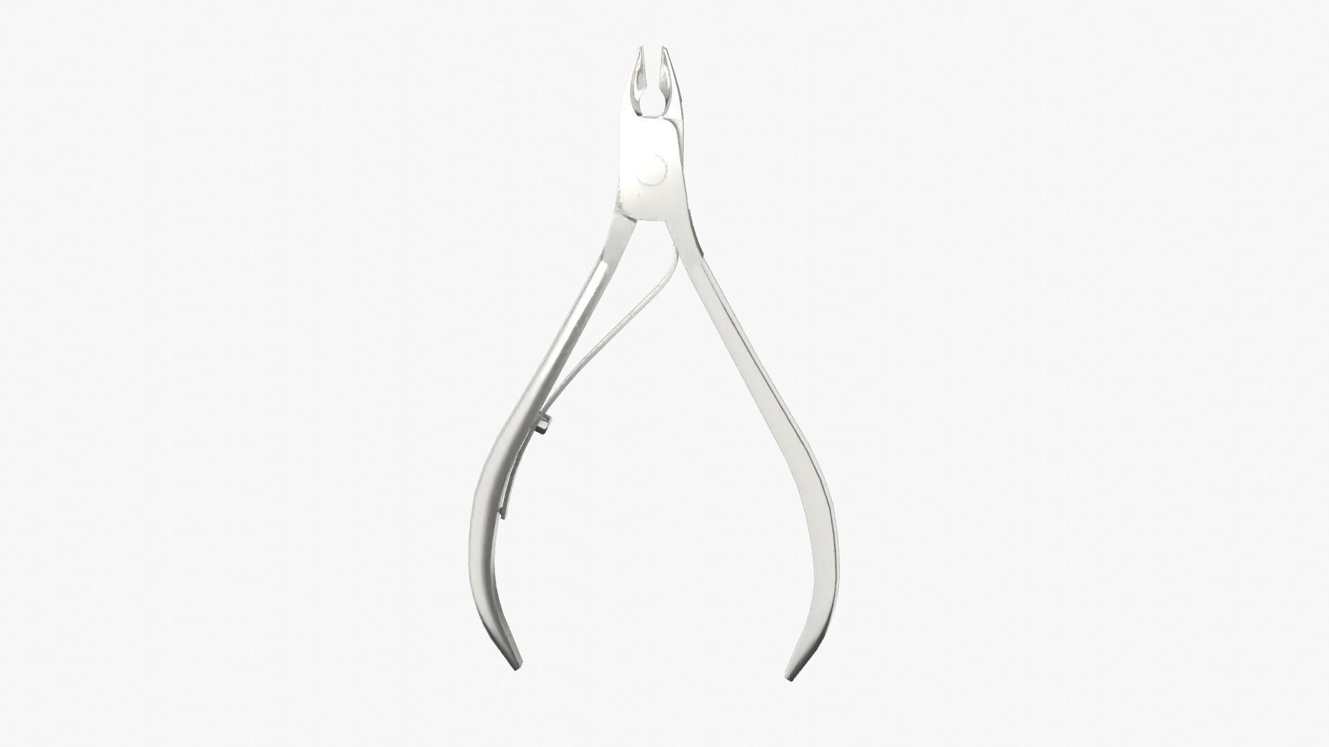 Cuticle Nipper Low-poly 3D model_8