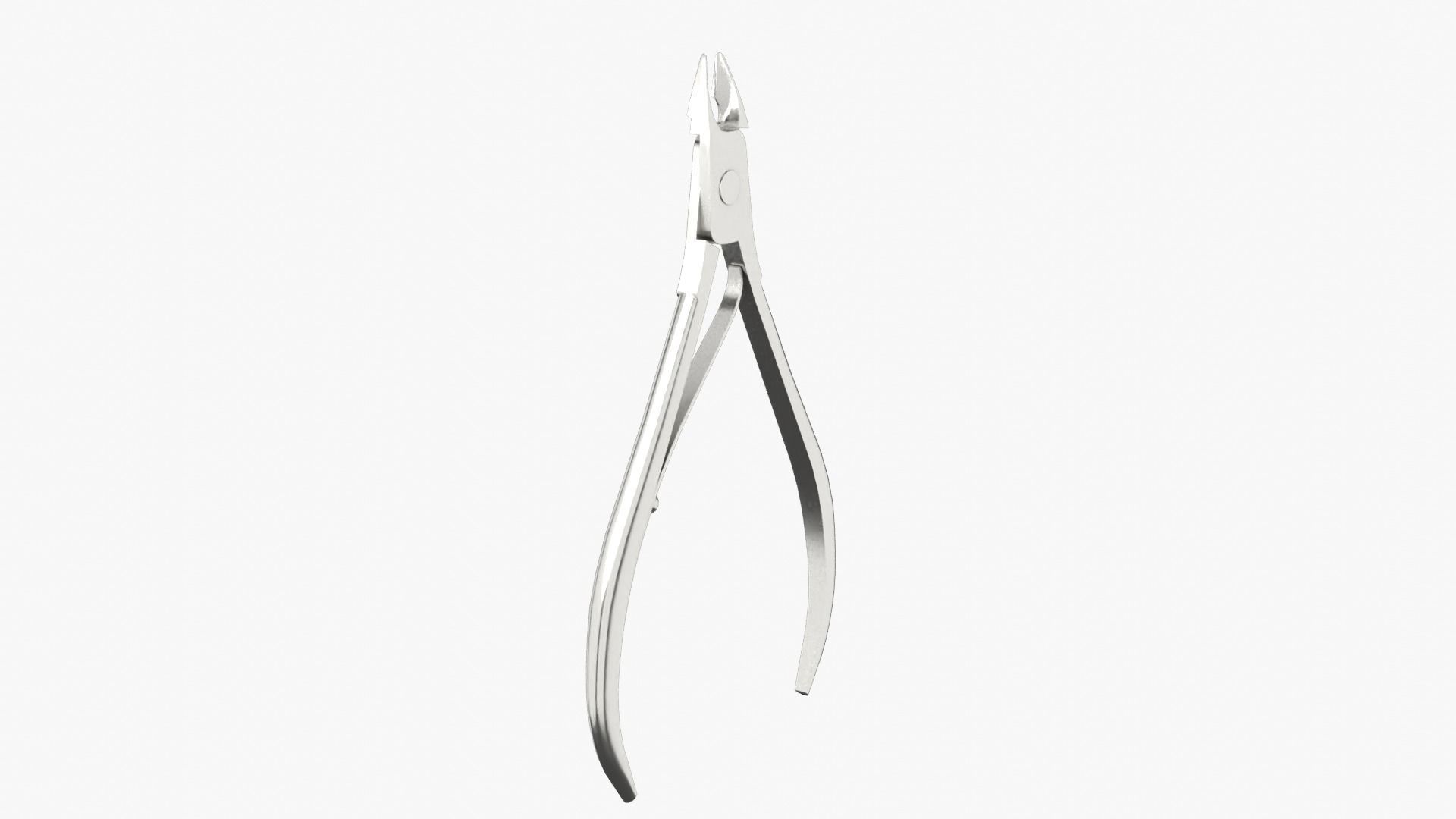 Cuticle Nipper Low-poly 3D model_6