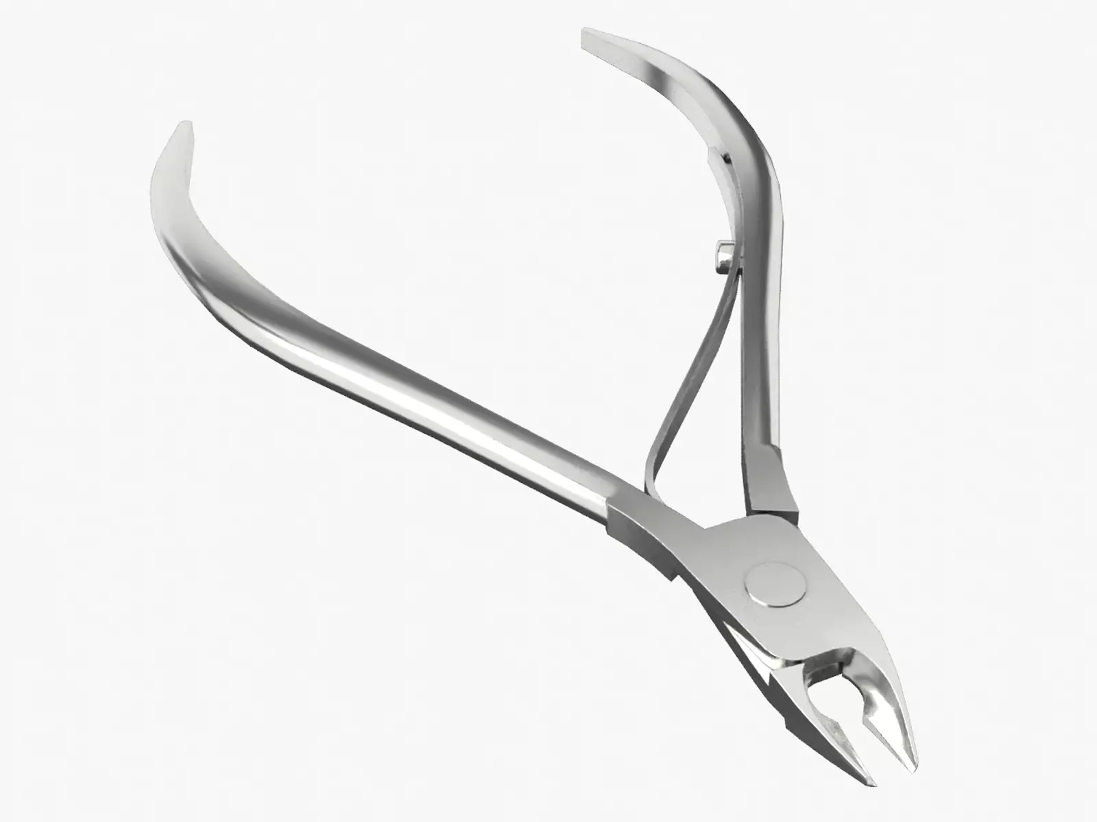 Cuticle Nipper Low-poly 3D model_0