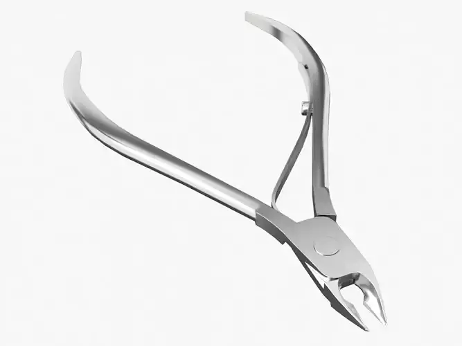 Cuticle Nipper Low-poly 3D model