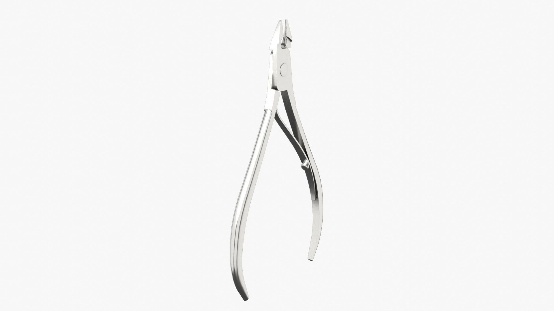 Cuticle Nipper Low-poly 3D model_12