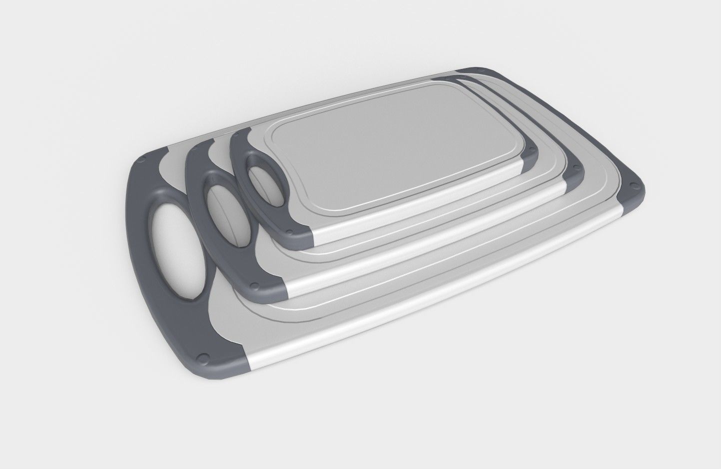 Cutting Board M5 Low-poly 3D model_14