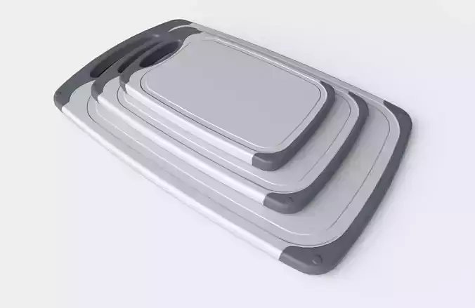 Cutting Board M5 Low-poly 3D model