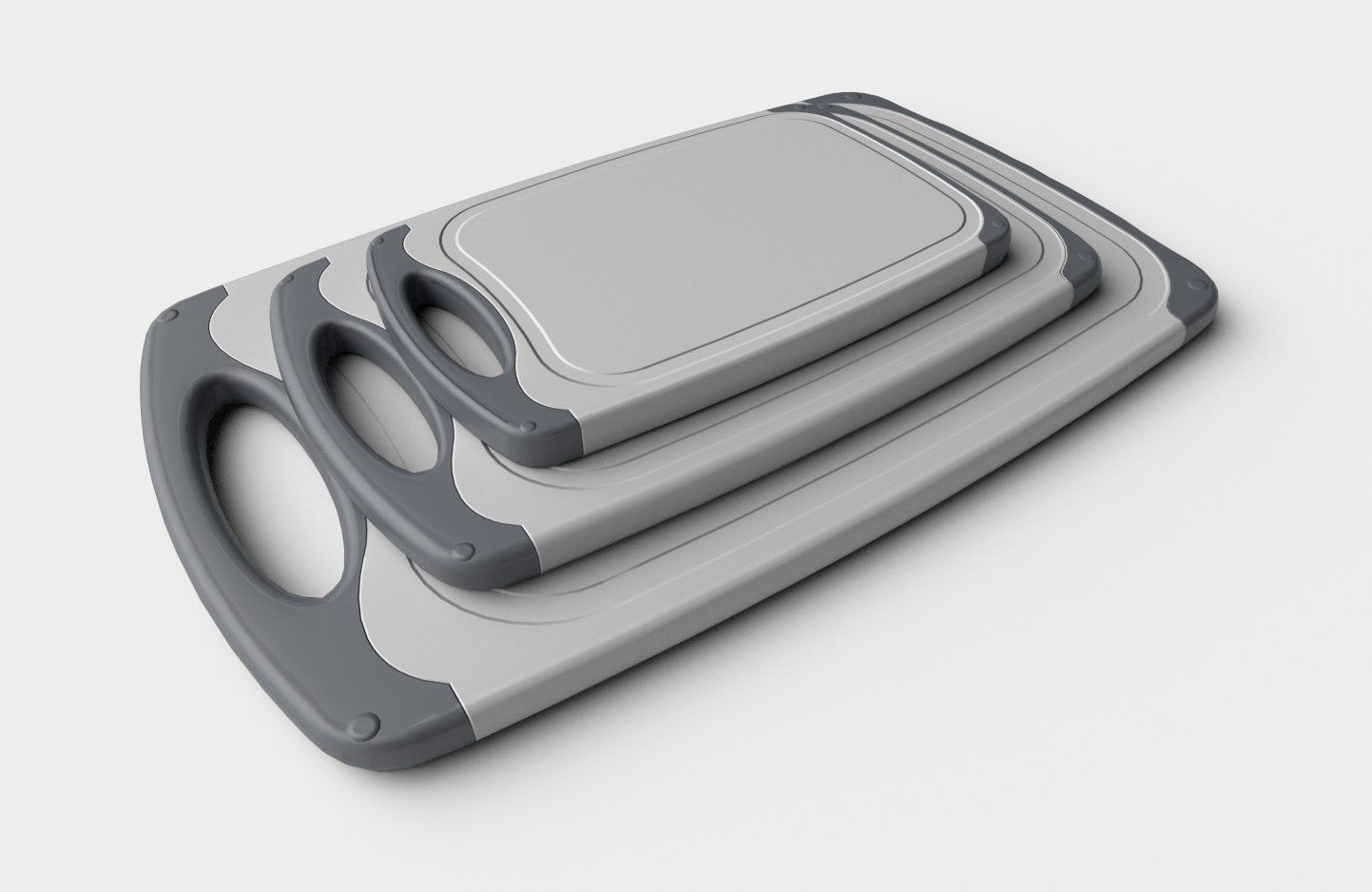 Cutting Board M5 Low-poly 3D model_13