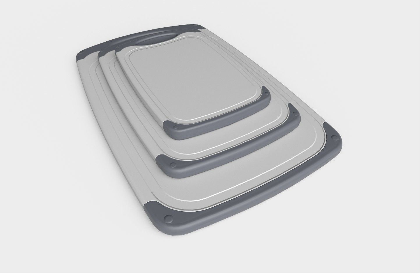 Cutting Board M5 Low-poly 3D model_3