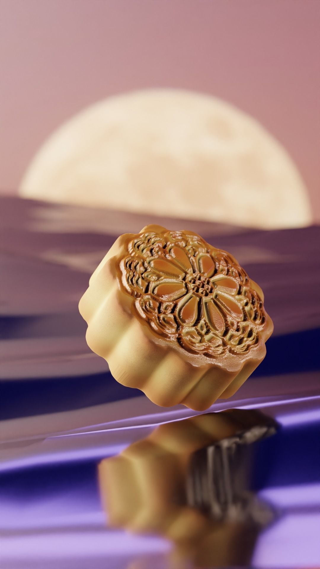 Mooncake 2022  3D model_2