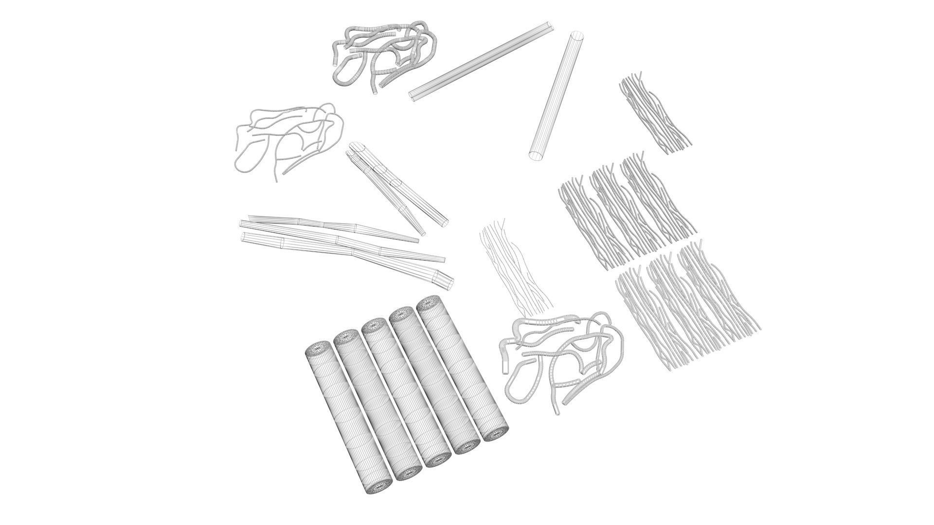 Cheese Wires 3D model_41