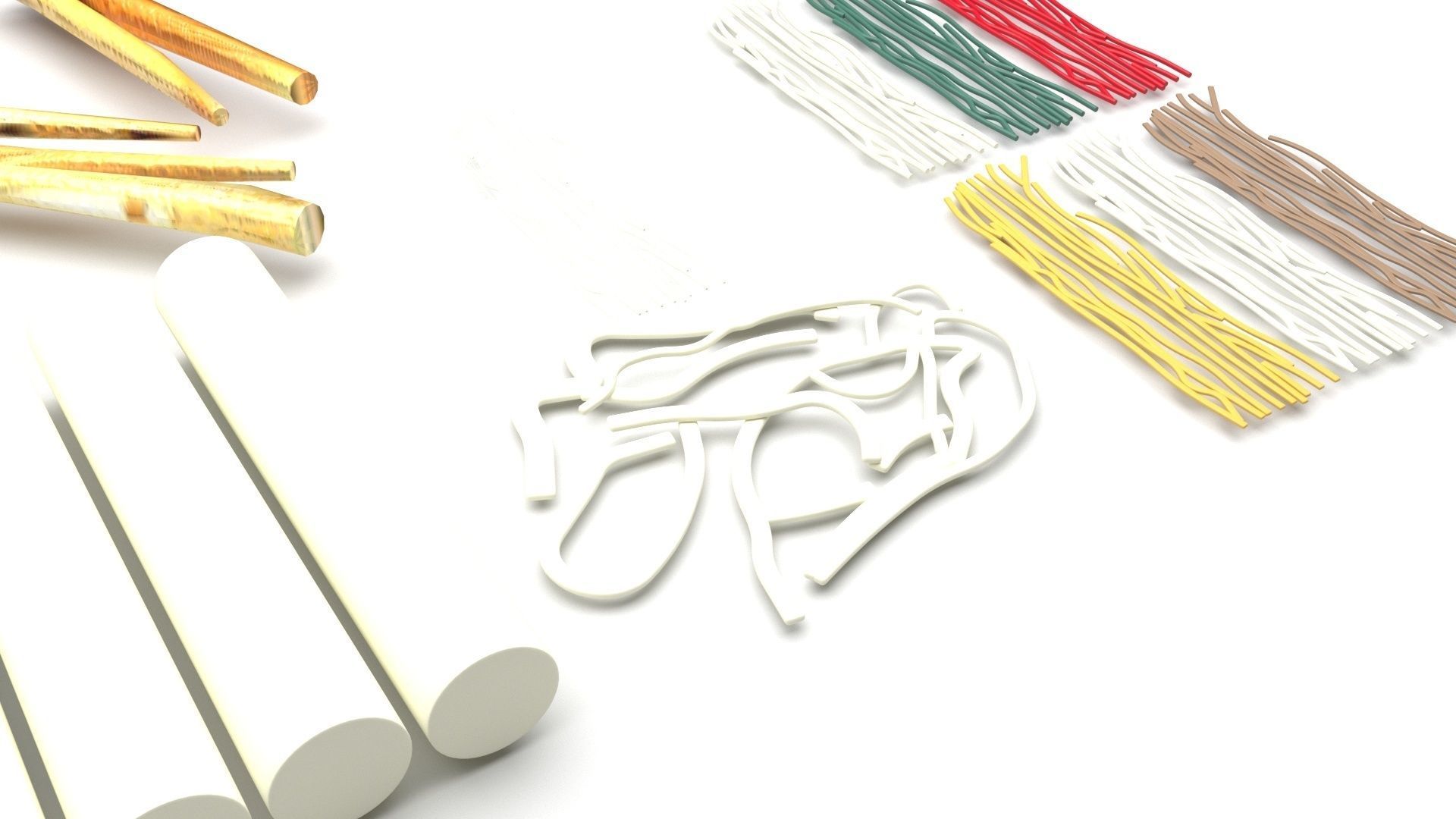 Cheese Wires 3D model_4