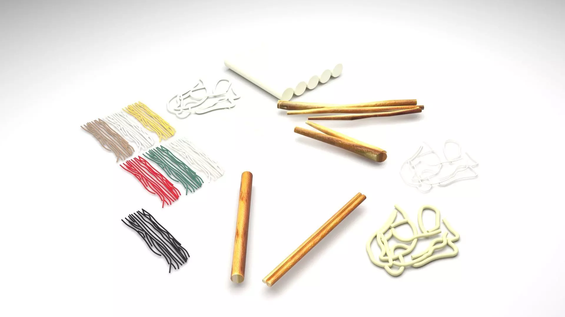 Cheese Wires 3D model_0