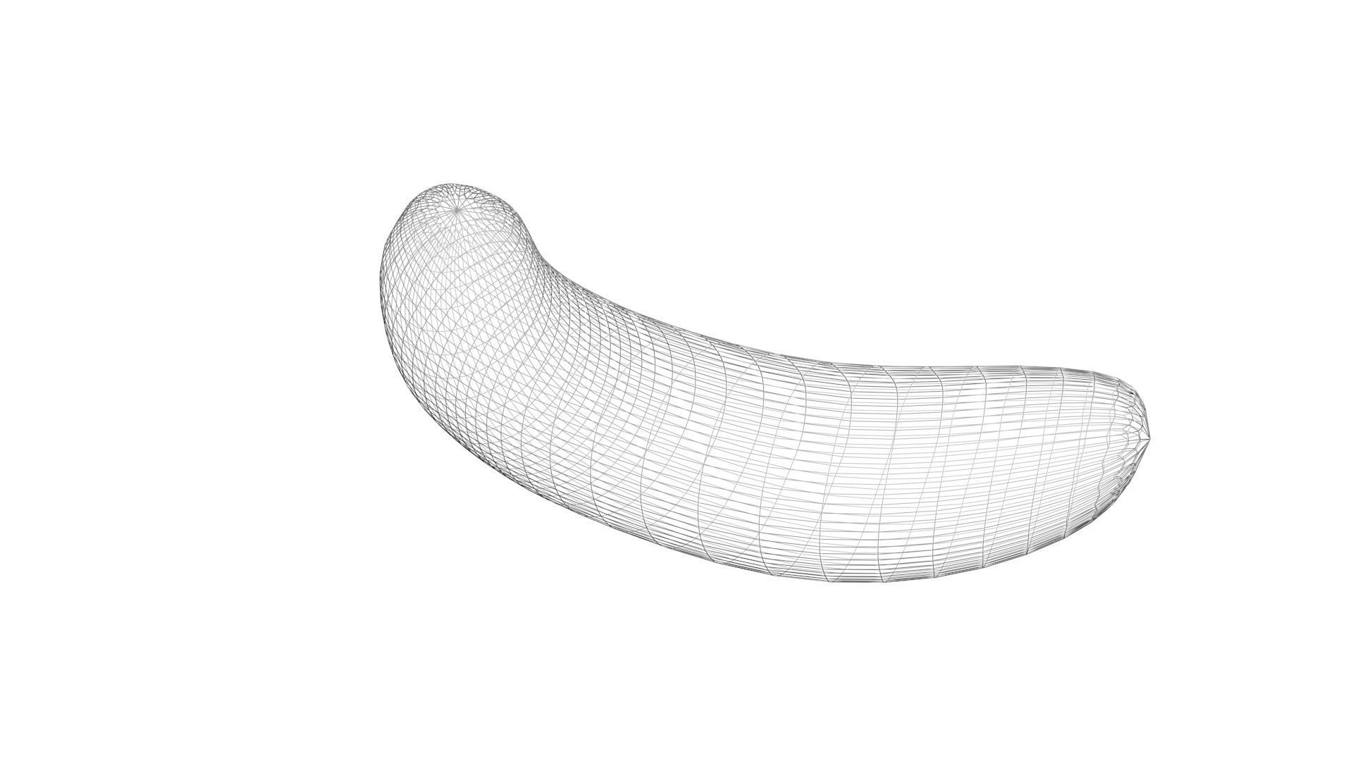Skinless Banana 3D model_18