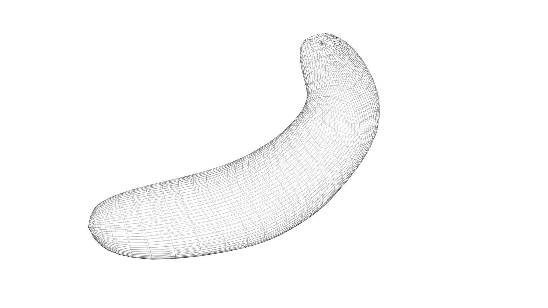 Skinless Banana 3D model_21