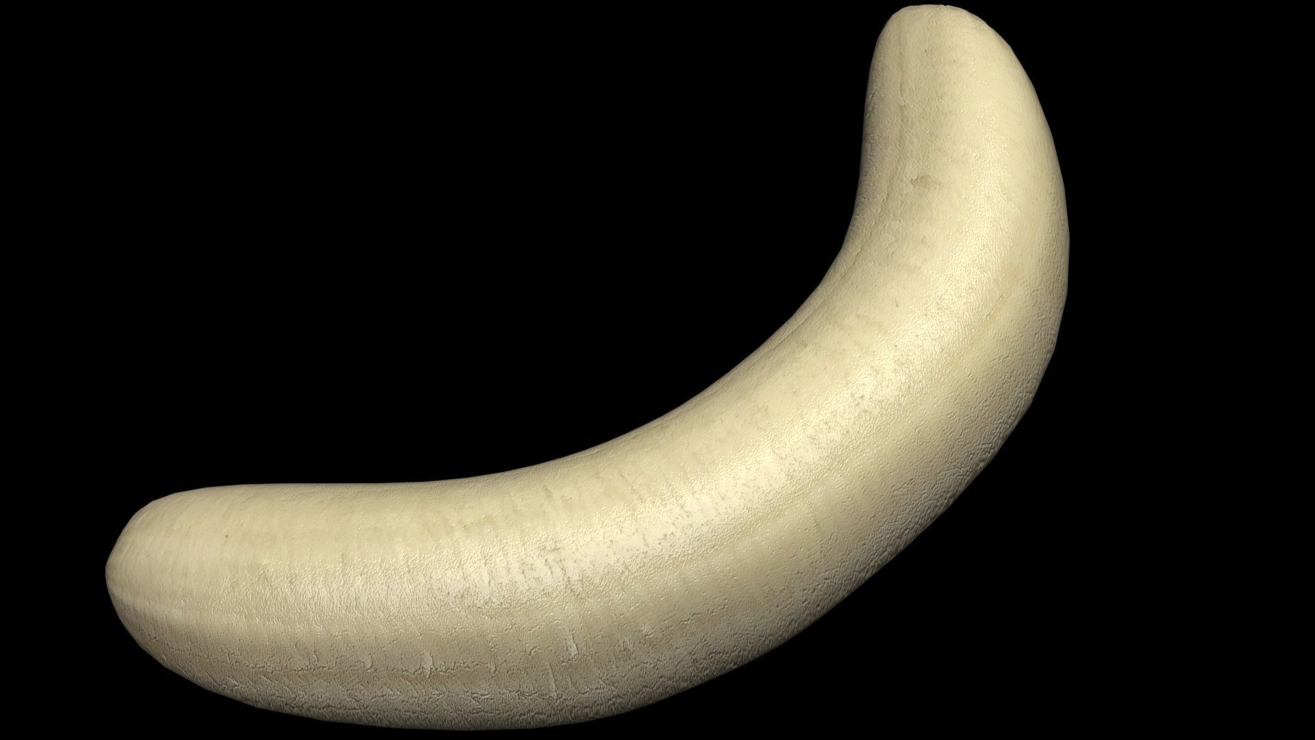Skinless Banana 3D model_6