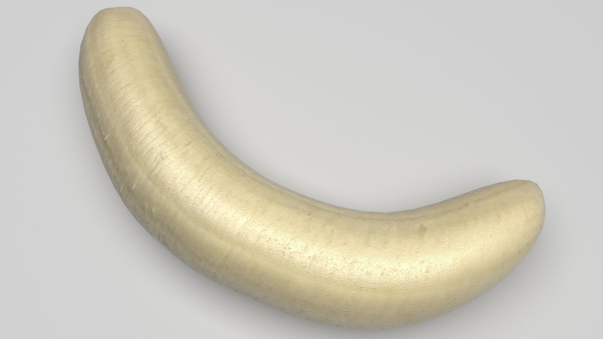 Skinless Banana 3D model_1