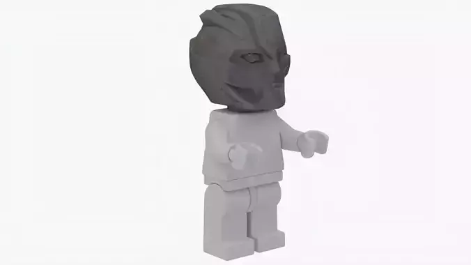 Lego Gundam robot head