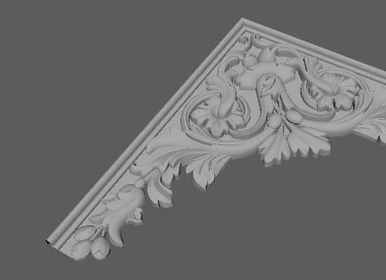 dekor ornament 3D model_3