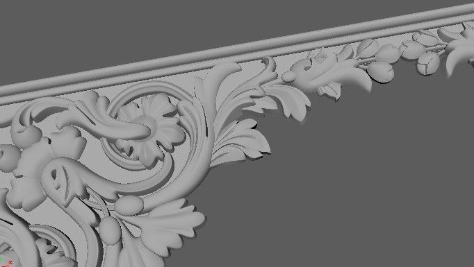 dekor ornament 3D model_4