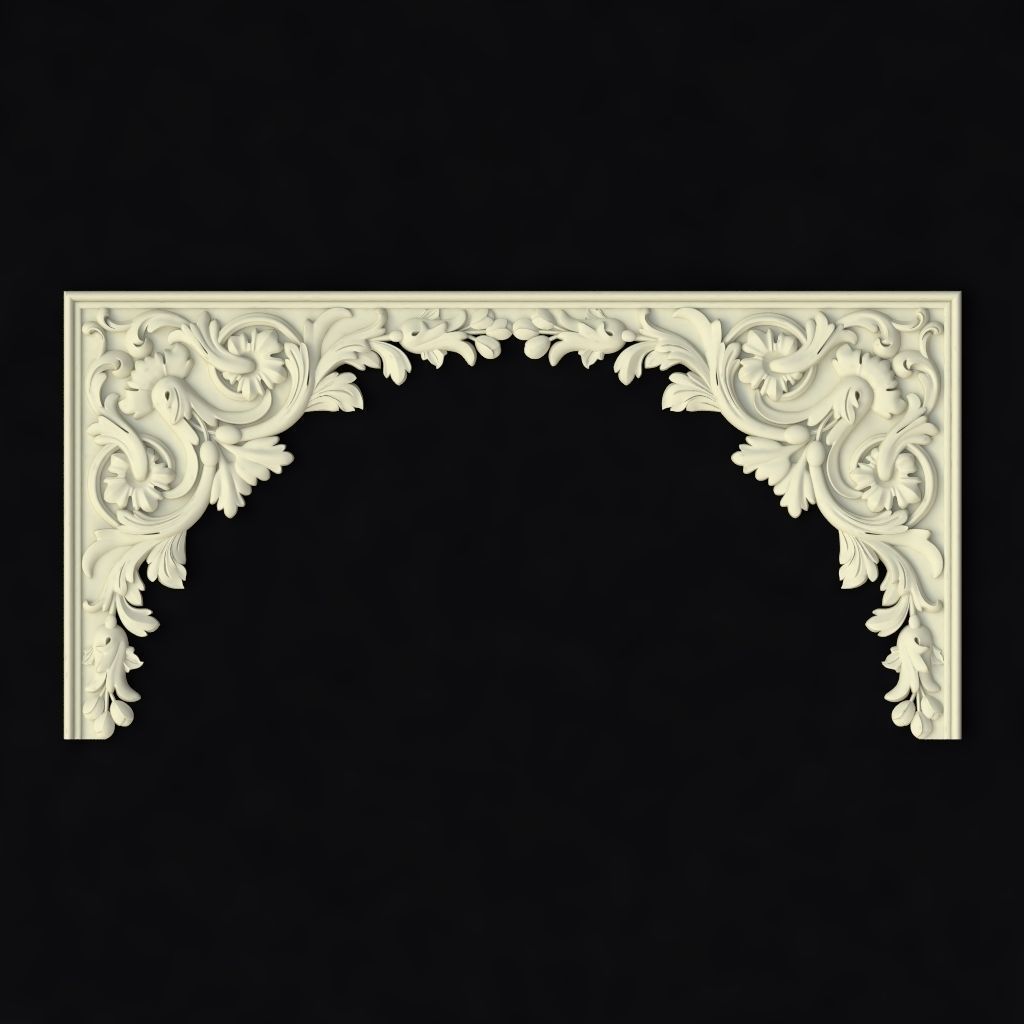 dekor ornament 3D model_1