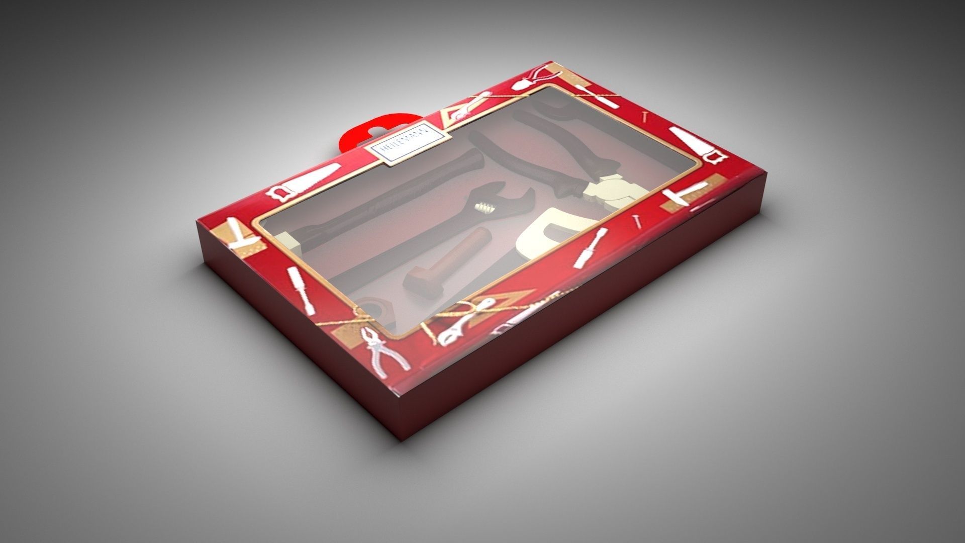 Chocolate Tools In Toolbox 3D model_6