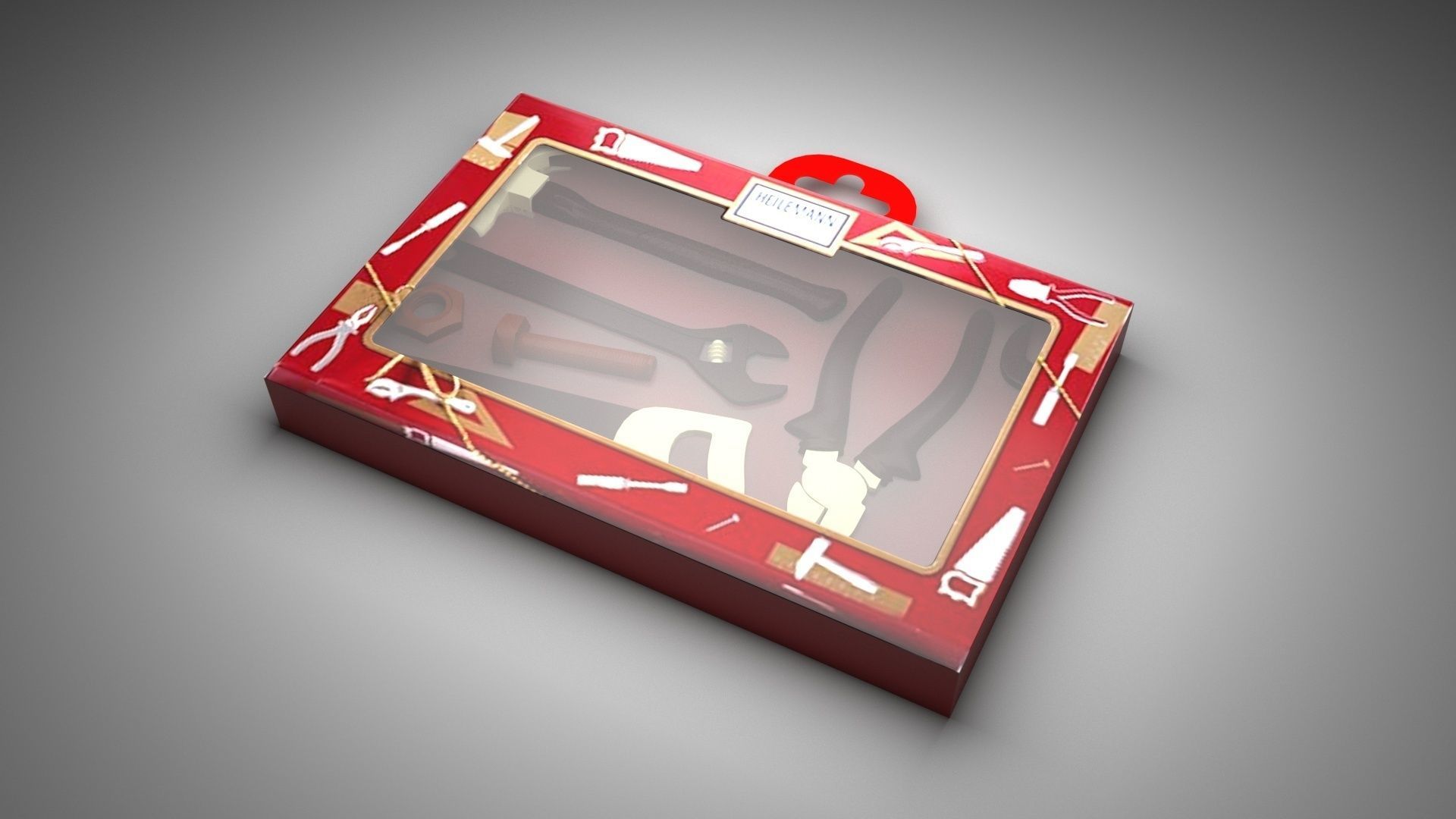 Chocolate Tools In Toolbox 3D model_5