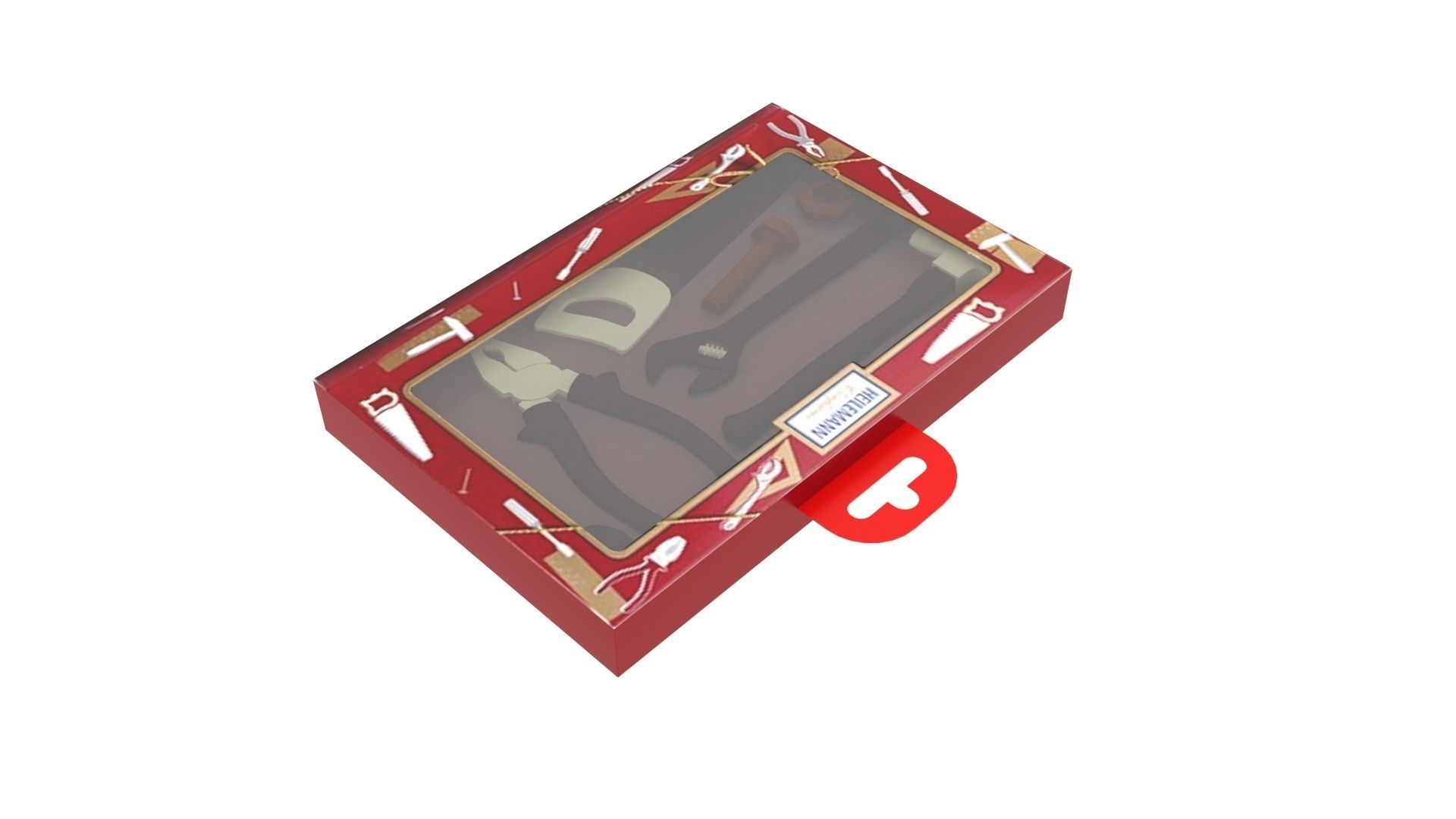 Chocolate Tools In Toolbox 3D model_14