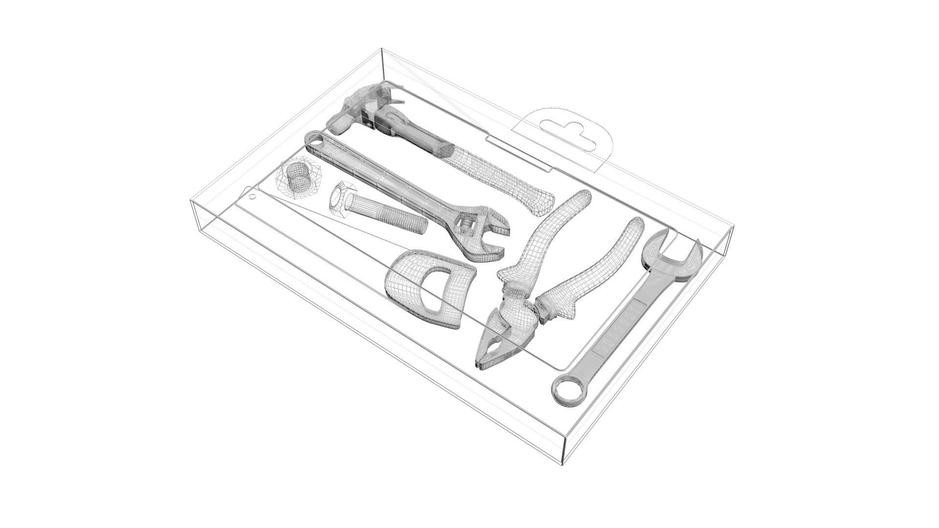 Chocolate Tools In Toolbox 3D model_23