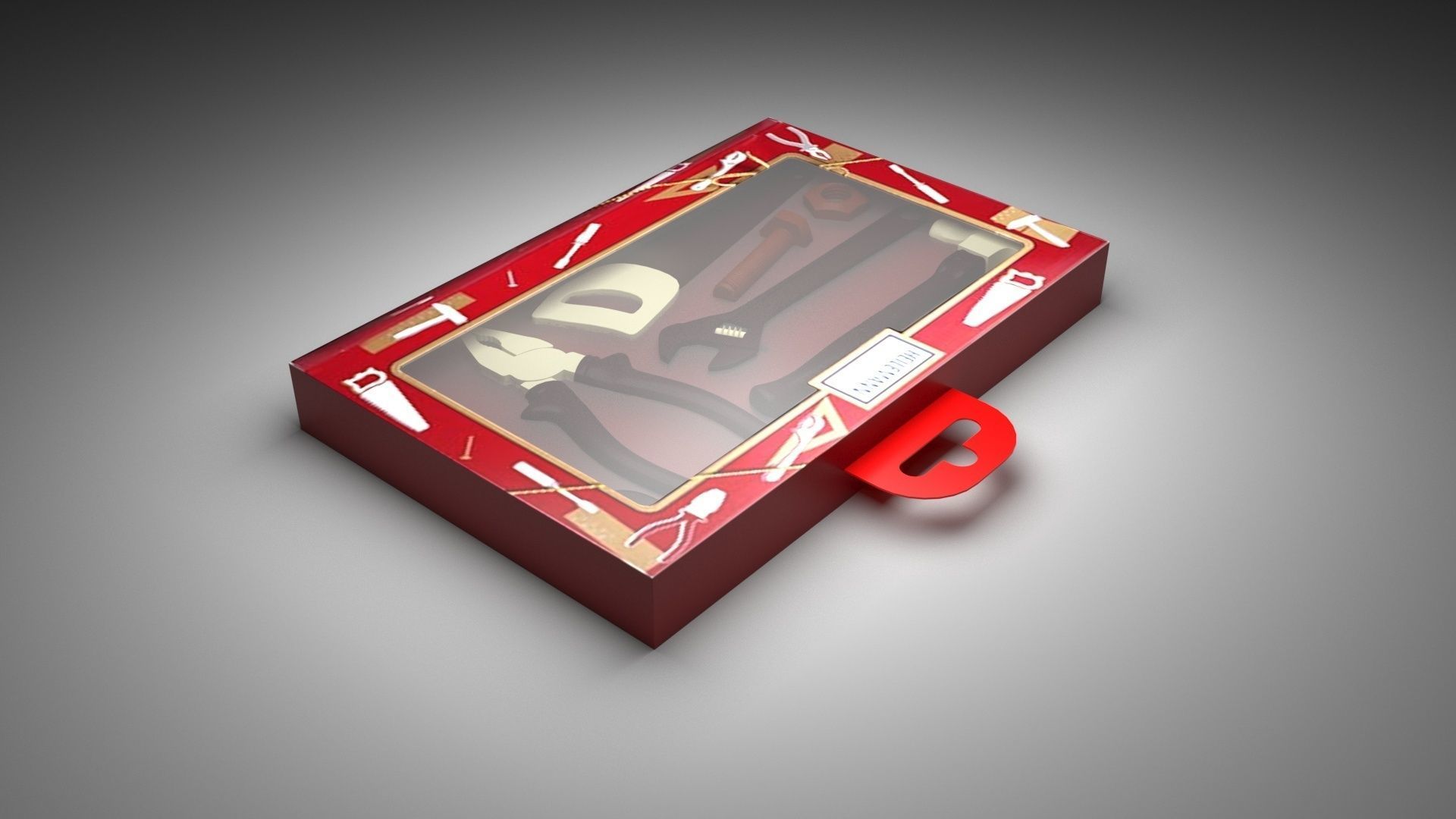 Chocolate Tools In Toolbox 3D model_4