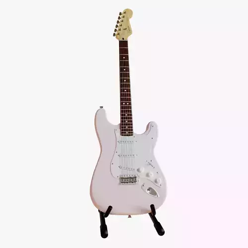 Guitar Fender Squier Stratocaster 3D model
