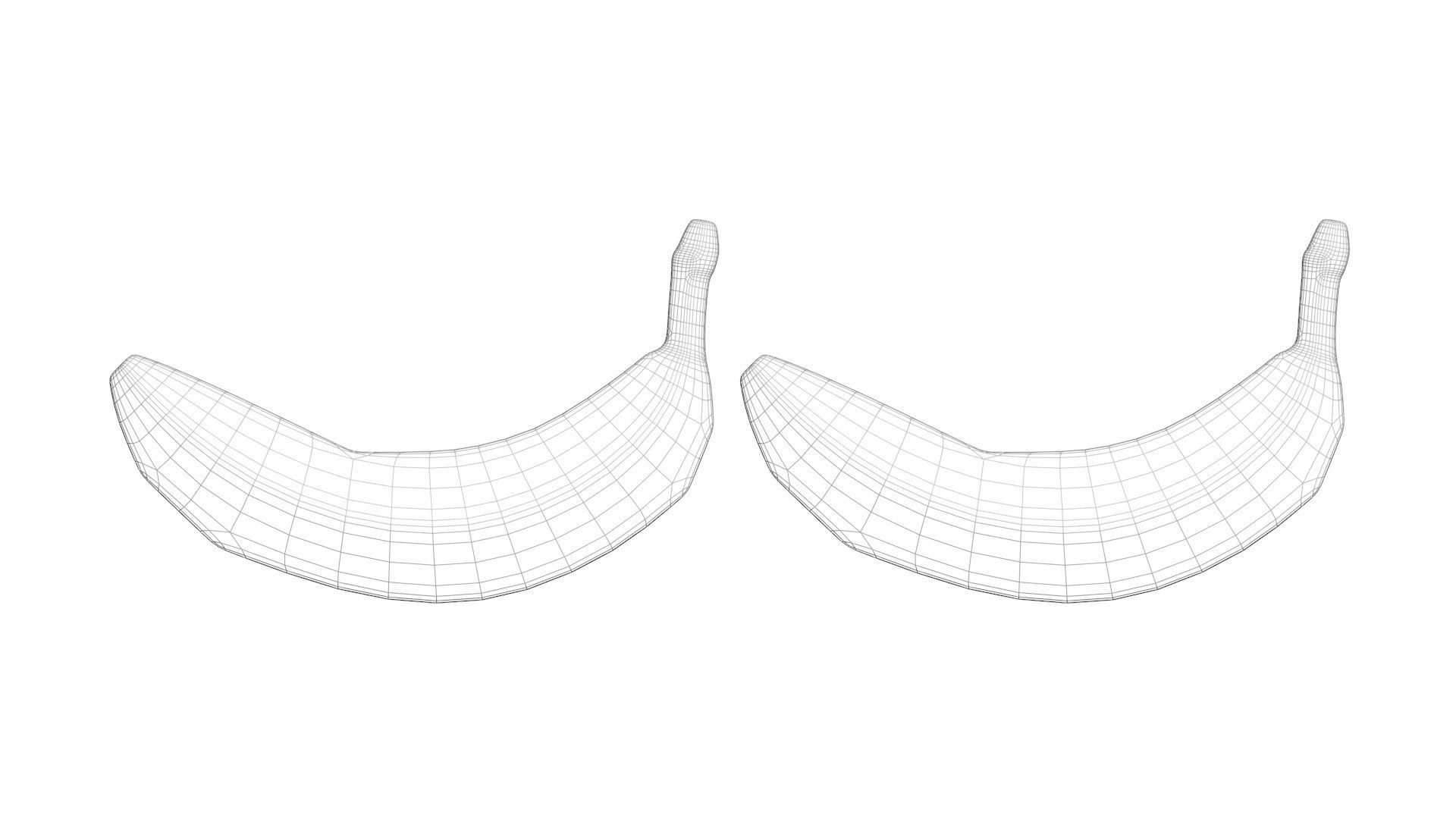 Bananas Set 3D model_30