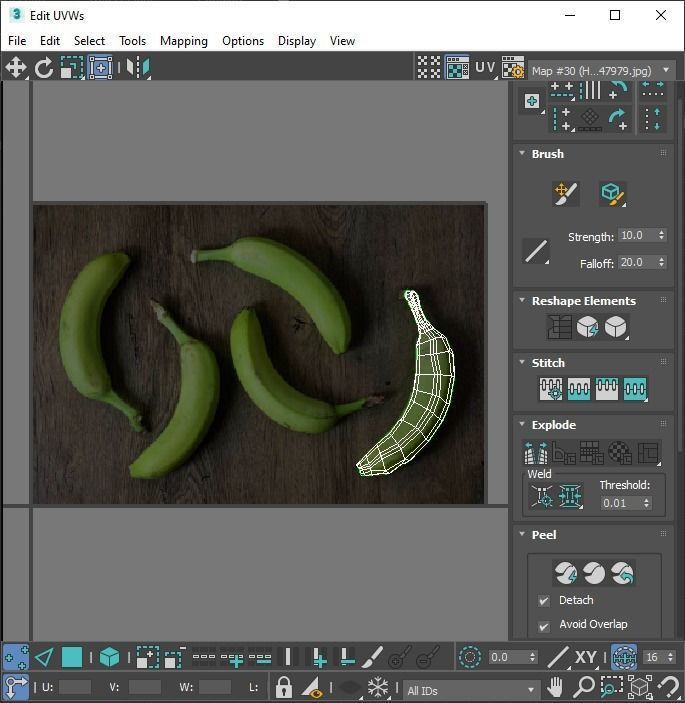 Bananas Set 3D model_42