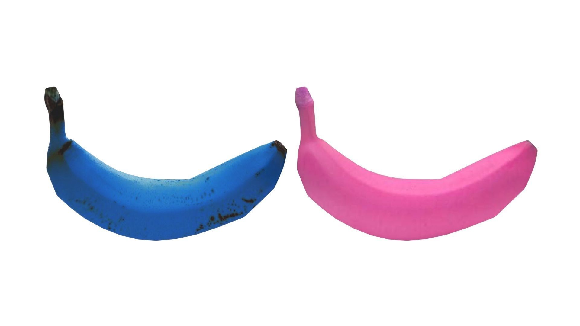 Bananas Set 3D model_9