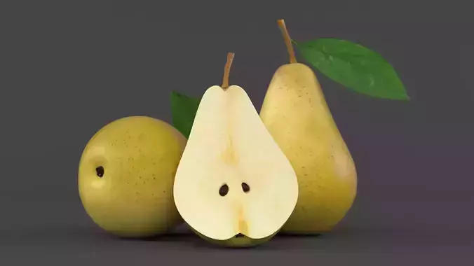 Pear Fruit 3D model