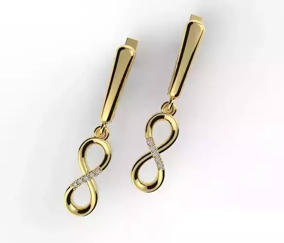 infinity earrings