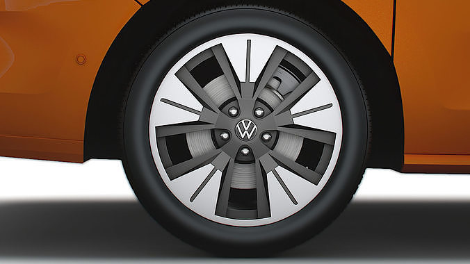 VW Multivan T7 2023 wheel 3D model